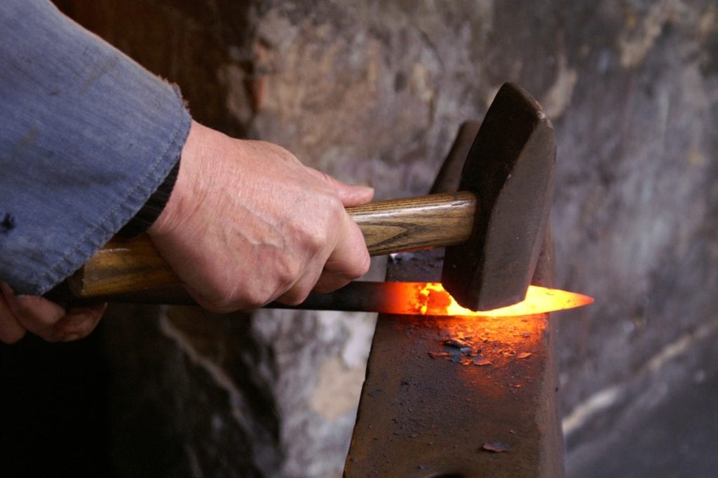 forge, craft, hot