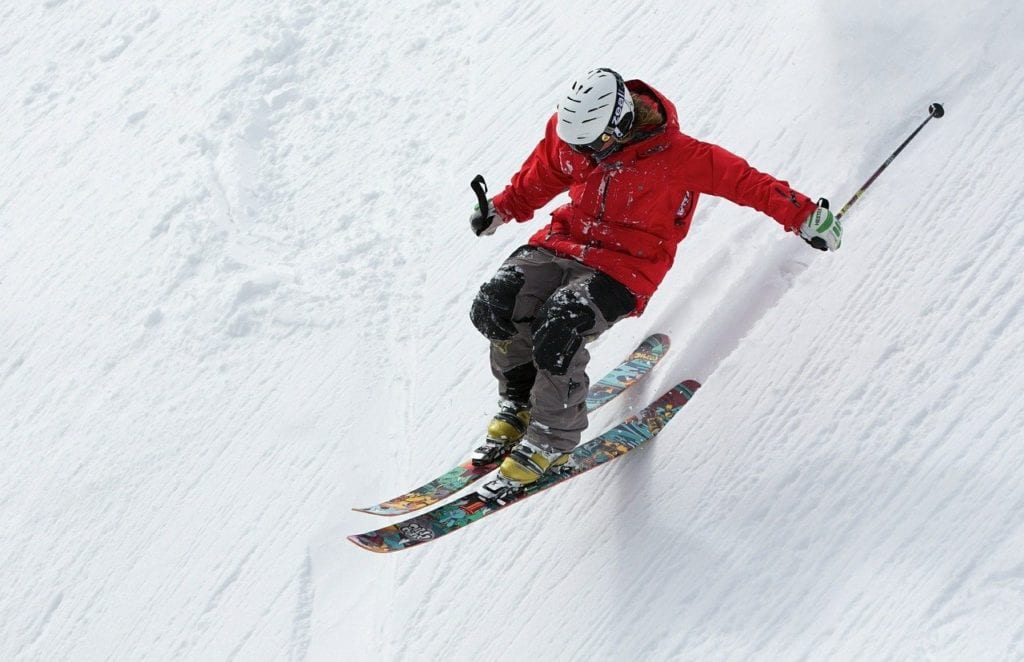 freerider, skiing, ski